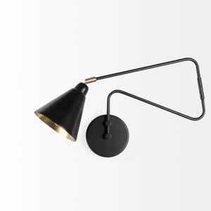 Allmodern Black Swing Arm Sconce Lamp